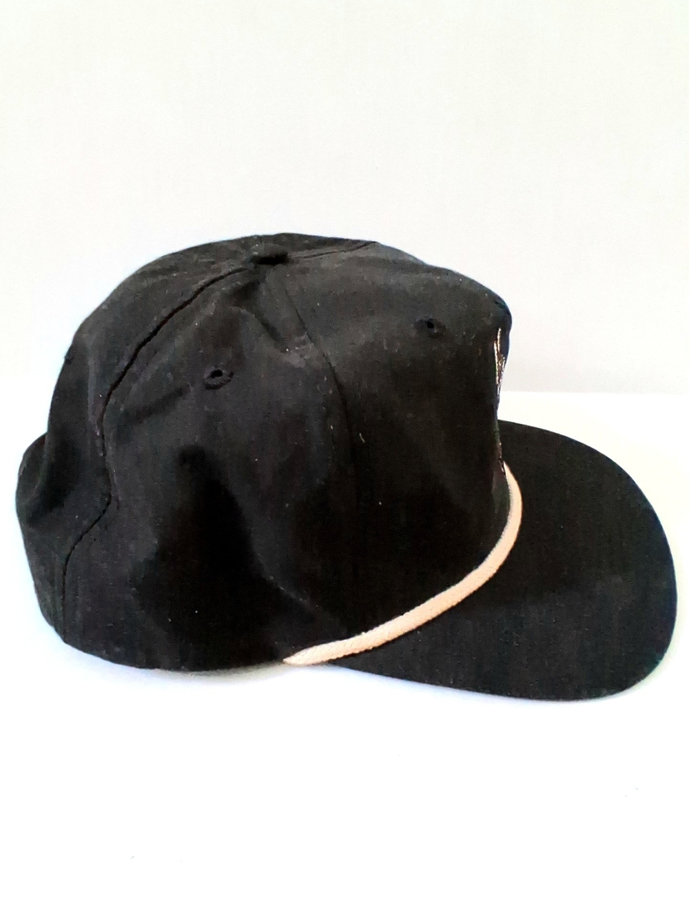Duck Camp Whitetail Buck Snapback Rope Hat Black - Picture 4 of 6